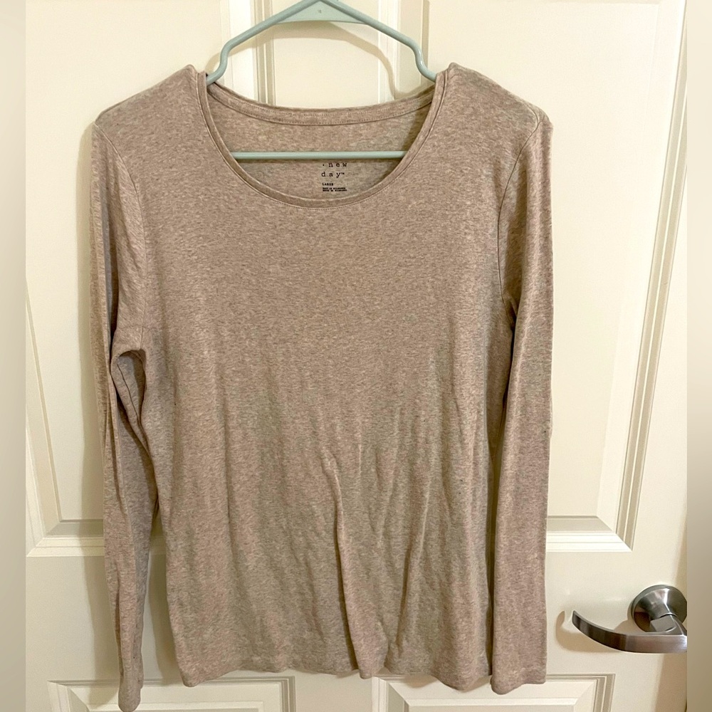 Long sleeve plain shirt